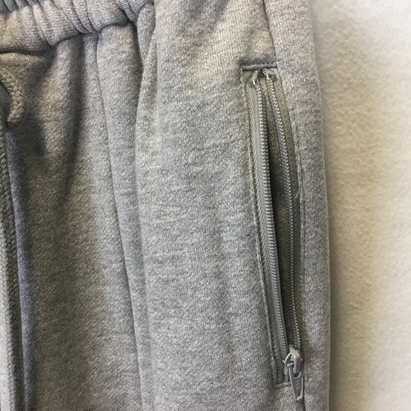 IRENE 19A88005 High Waisted Bell Bottom Sweat Pant - Picture 7 of 11